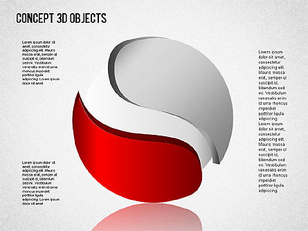 3D Objects Toolbox, Slide 4, 01485, Shapes — PoweredTemplate.com