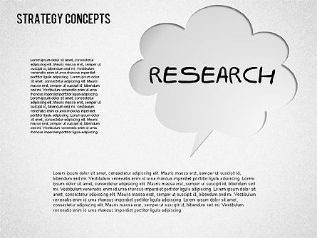 Formes de concepts stratégiques, Diapositive 2, 01486, Modèles commerciaux — PoweredTemplate.com