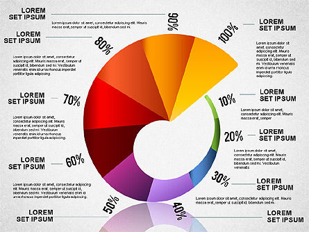 Infografica rapporto Toolbox, Modello PowerPoint, 01489, Modelli di lavoro — PoweredTemplate.com