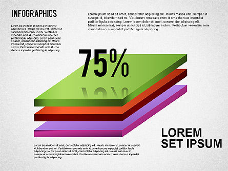 Boîte à outils du rapport d'infographie, Diapositive 7, 01489, Modèles commerciaux — PoweredTemplate.com