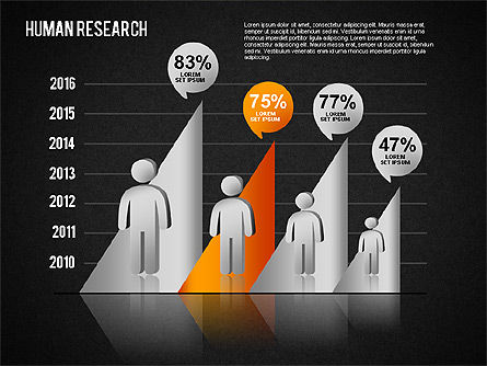 Demografische infographics, Dia 11, 01490, Businessmodellen — PoweredTemplate.com