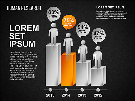 Infografía Demográfica, Diapositiva 12, 01490, Modelos de negocios — PoweredTemplate.com