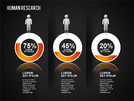 Infografica demografico, Slide 15, 01490, Modelli di lavoro — PoweredTemplate.com