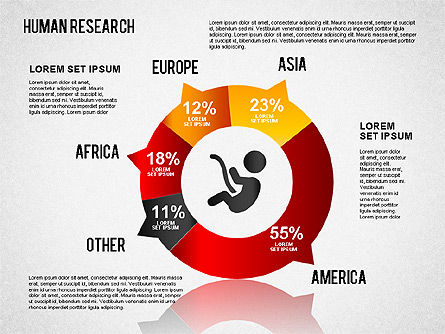 Demographic Infographics, Slide 6, 01490, Business Models — PoweredTemplate.com