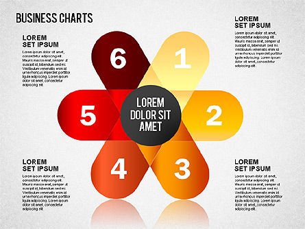 Stages with Abstract Shapes, Slide 6, 01494, Shapes — PoweredTemplate.com