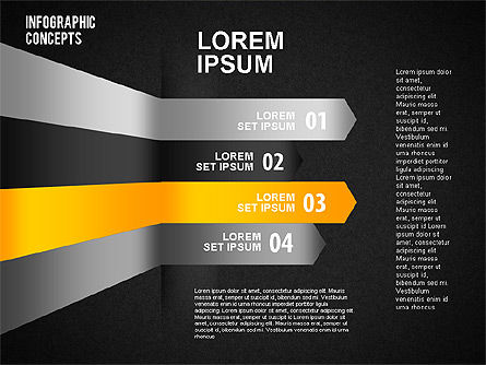 Líneas reflejadas, Diapositiva 13, 01495, Formas — PoweredTemplate.com