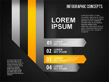 Lignes réfléchies, Diapositive 15, 01495, Formes — PoweredTemplate.com