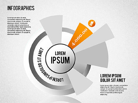 Infographics set, Dia 2, 01499, Businessmodellen — PoweredTemplate.com