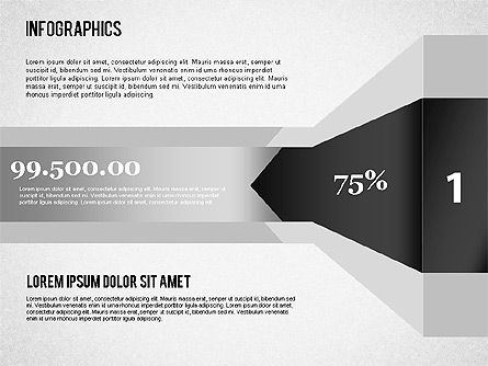 Set Infografis, Slide 3, 01499, Model Bisnis — PoweredTemplate.com