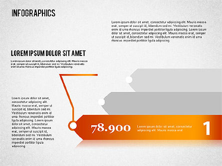 Infographics set, Dia 7, 01499, Businessmodellen — PoweredTemplate.com