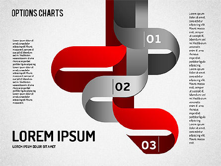 Formes de ligne courbe, Diapositive 4, 01504, Formes — PoweredTemplate.com