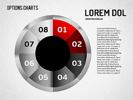 Formes de ligne courbe, Diapositive 5, 01504, Formes — PoweredTemplate.com