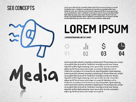 Diagram Konsep Seo, Slide 5, 01505, Model Bisnis — PoweredTemplate.com