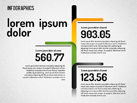 Boîte à outils d'infographie sociale, Diapositive 3, 01509, Modèles commerciaux — PoweredTemplate.com