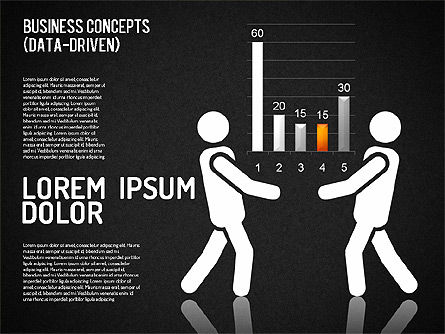 Concetti di affari (dati guidato), Slide 14, 01510, Modelli di lavoro — PoweredTemplate.com