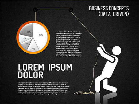 Conceptos de negocio (impulsado por datos), Diapositiva 16, 01510, Modelos de negocios — PoweredTemplate.com