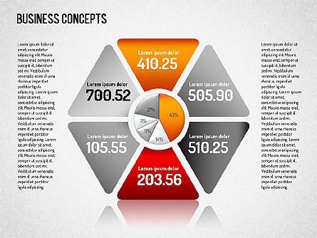 Concepts d'entreprise (pilotés par données), Diapositive 7, 01510, Modèles commerciaux — PoweredTemplate.com