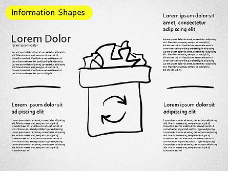 Information Shapes, Slide 10, 01513, Shapes — PoweredTemplate.com