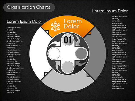 Org Charts, Folie 10, 01514, Organisationsdiagramme — PoweredTemplate.com