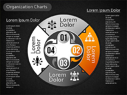 Organogrammen, Dia 11, 01514, Organisatorische Grafieken — PoweredTemplate.com