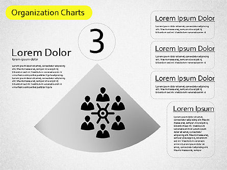 Organigrammes organiques, Diapositive 8, 01514, Graphiques organisationnels — PoweredTemplate.com