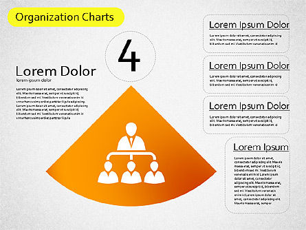 Organigrammes organiques, Diapositive 9, 01514, Graphiques organisationnels — PoweredTemplate.com