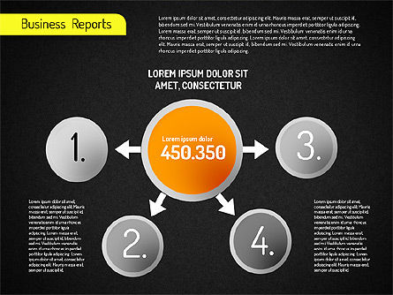 사업 보고서, 슬라이드 13, 01515, 비즈니스 모델 — PoweredTemplate.com