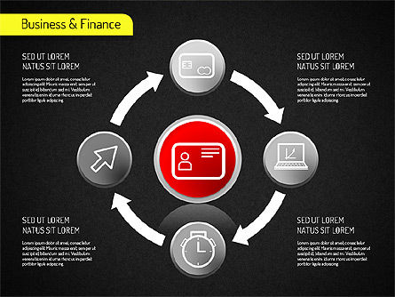 I processi di business e finanza, Slide 9, 01523, Modelli di lavoro — PoweredTemplate.com