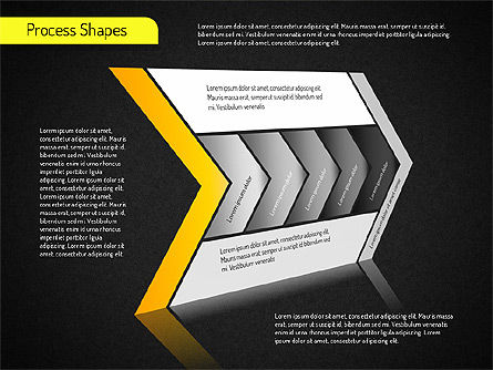 Tracer les diagrammes de flèches, Diapositive 10, 01535, Graphiques organisationnels — PoweredTemplate.com