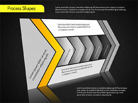 Process Arrows Charts, Slide 11, 01535, Organizational Charts — PoweredTemplate.com