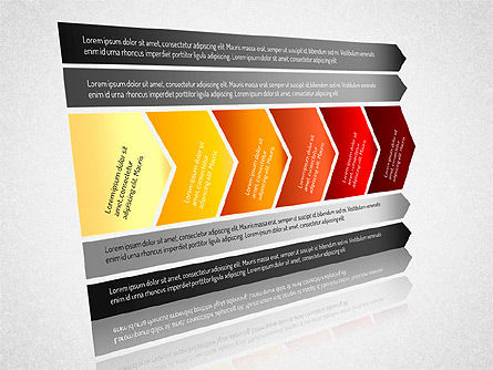 Tracer les diagrammes de flèches, Diapositive 7, 01535, Graphiques organisationnels — PoweredTemplate.com