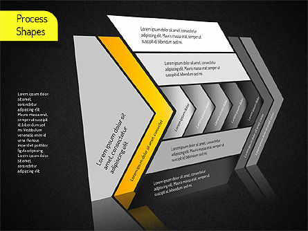 Werkwijze pijlen grafieken, Dia 9, 01535, Organisatorische Grafieken — PoweredTemplate.com