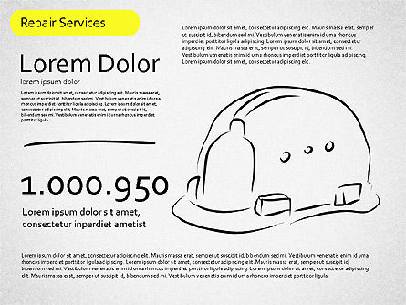 Reparatie diensten vormen, Dia 4, 01537, Figuren — PoweredTemplate.com