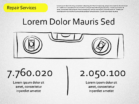 Forme des services de réparation, Diapositive 8, 01537, Formes — PoweredTemplate.com