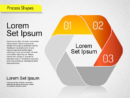 Mobius Stripe Stage Shapes, Slide 10, 01538, Stage Diagrams — PoweredTemplate.com