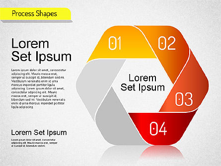 Formes de scène à bande Mobius, Diapositive 11, 01538, Schémas d'étapes — PoweredTemplate.com