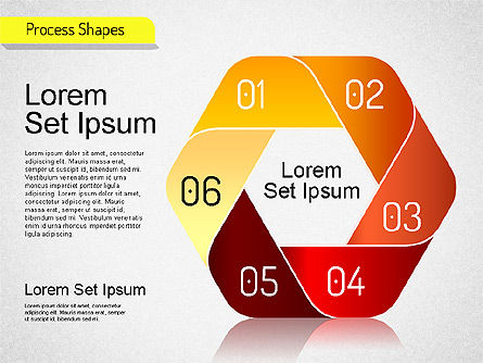 Formes de scène à bande Mobius, Diapositive 13, 01538, Schémas d'étapes — PoweredTemplate.com