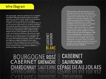 Wine Diagram, Slide 15, 01539, Shapes — PoweredTemplate.com
