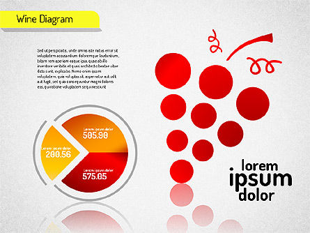 Wine Diagram, Slide 3, 01539, Shapes — PoweredTemplate.com
