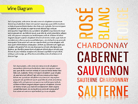 Wine Diagram, Slide 4, 01539, Shapes — PoweredTemplate.com