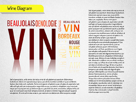 Wine Diagram, Slide 5, 01539, Shapes — PoweredTemplate.com