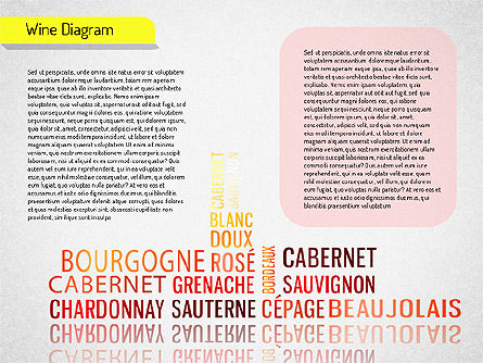 Wine Diagram, Slide 7, 01539, Shapes — PoweredTemplate.com