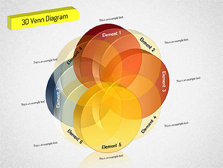 3d Mengatur Diagram, Slide 11, 01541, Model Bisnis — PoweredTemplate.com