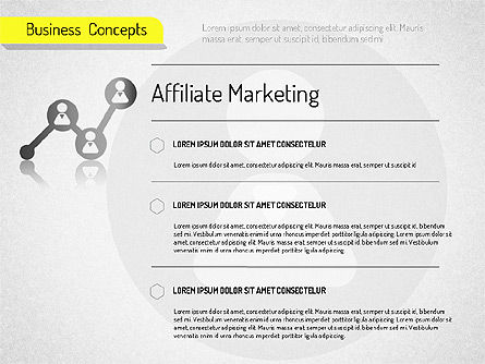 Website marketing diagram, Dia 14, 01545, Businessmodellen — PoweredTemplate.com
