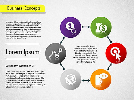 Website Marketing Diagram, Slide 15, 01545, Business Models — PoweredTemplate.com
