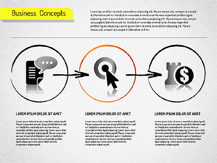 Website Marketing Diagram, Slide 6, 01545, Business Models — PoweredTemplate.com