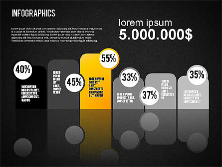 Infographic Chart Collection, Slide 11, 01547, Business Models — PoweredTemplate.com