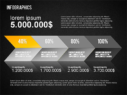 Infographic Chart Collection, Slide 15, 01547, Business Models — PoweredTemplate.com