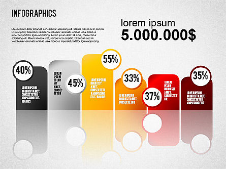Infographic Chart Collection, Slide 3, 01547, Business Models — PoweredTemplate.com