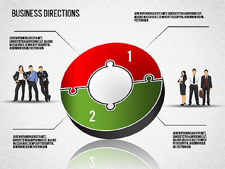 Karriereentwicklung Konzept, PowerPoint-Vorlage, 01548, Business Modelle — PoweredTemplate.com